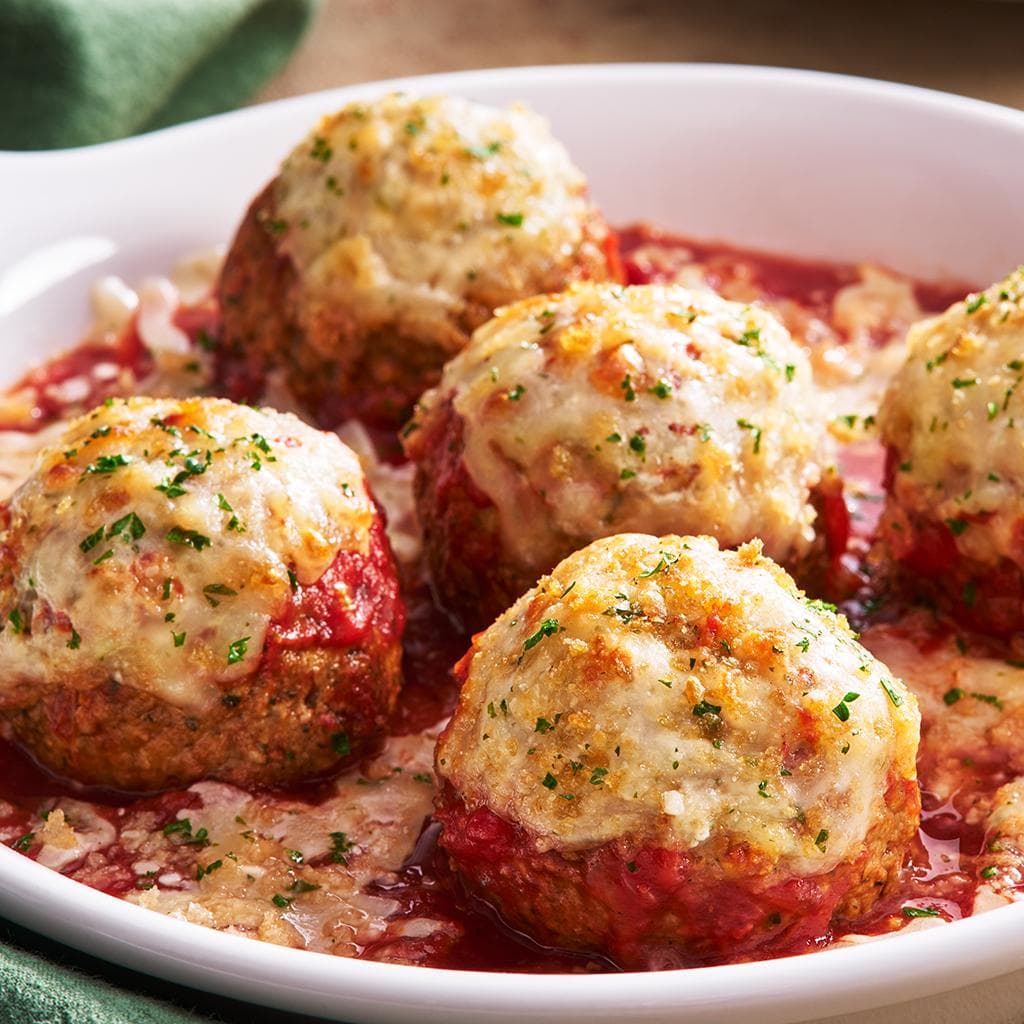 Meatball Parmigiana