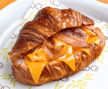 Croissant Cheddar Bacon