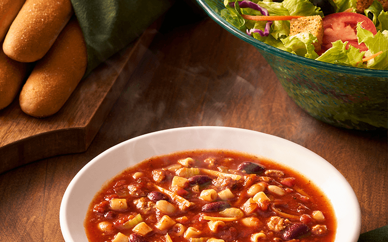 SOPA Y ENSALADA